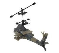 Giocattolo di Spegnimento Automatico per Volo Stabile per Elicottero a Induzione per Bambini di età Superiore a 8 Anni, Materiale Plastico Resistente per un Divertimento Senza Fine (Verde