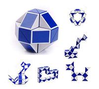 Giocattolo di sviluppo dell'immaginazione dei bambini - Una varietà di cambiamenti Magic Snake Twist Transformable Puzzle Game ToysDurability