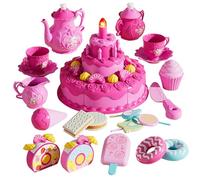 Giocattolo di torta di compleanno - Accessori di gioco d'imitazione per bambini, accessori per giocattoli per torte finte - per compleanno, scuola materna, campeggio, ragazzi e ragazze