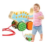 Giocattolo di Trascinamento | Auto Interattiva di Spinta Manuale,Giocattolo per Tirare,per Bambini E Ragazze Gioco Al Coperto E Esterno Asilo Nursery E Asilo Gioco Sul Pavimento