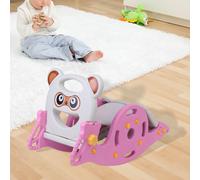 Giocattolo educativo a dondolo per bambini 3 in 1, idea regalo con canestro