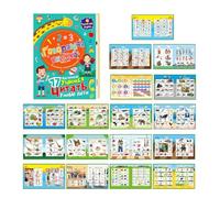 Giocattolo Educativo Con Lettere Russe - Libro Vocabolario Russo Parlante - Imparare Parole e Numeri Bambini 3-8 Anni per Casa e Viaggio
