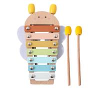 giocattolo - educativo in legno, giocattolo musicale colorato | Strumento di apprendimento precoce per bambini piccoli Migliora la creatività Coordinazione del ritmo Ragazzi e ragazz