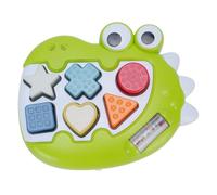 Giocattolo Educativo Musicale con Selezionatore di Forme Illuminato per Bambini, in Plastica ABS, per L'apprendimento Sensoriale