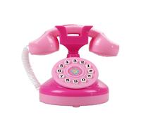 Giocattolo educativo per giocare a finta con il telefono rosa