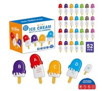 Giocattolo educativo per la prima infanzia, 26 pezzi, numero lettera, attività educative per bambini, giocattolo di apprendimento in plastica