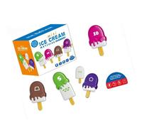 Giocattolo educativo per la prima infanzia, 26 pezzi, numero lettera, attività educative per bambini, giocattolo di apprendimento in plastica