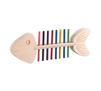 Giocattolo educativo per la selezione dei colori - Puzzle a mucchio di ossa di pesce, gioco di partita digitale | Strumento di apprendimento interattivo, Costruttore Di Abilità Prescolari, Set pratico