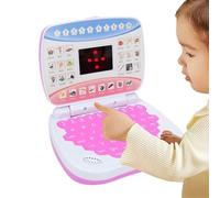 Giocattolo educativo per laptop per bambini: computer portatile di apprendimento per bambini, computer per bambini di educazione precoce con attività divertenti, giocattolo per apprendista