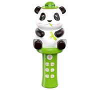 Giocattolo educativo precoce Musical, Panda Style Early Learning Toys - Microfono a di Panda senza fili,Portage portatile portatile portatile macchina per lettore con 7 pulsanti per la scuola