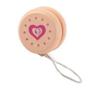 Giocattolo educativo precoce, palla Yoyo portatile, giocattolo educativo precoce stabile per l'allenamento delle abilità cognitive dei bambini (cuore rosa)