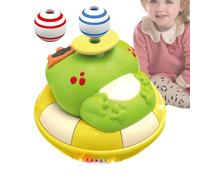 Giocattolo elettrico per - palla soffiante luminosa educativa, gioco rotante interattivo con design rana ed elefante per soggiorno, camera da , giardino e viaggi