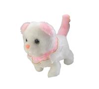 Giocattolo elettronico realistico per gatti in peluche con bambola giocattolo con suono e movimento, regalo educativo per fidanzamento dei bambini, gioco genitoriale, giocattolo interattivo per gatti