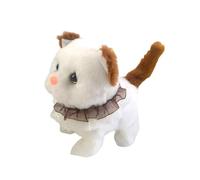 Giocattolo elettronico realistico per gatti in peluche con bambola giocattolo con suono e movimento, regalo educativo per fidanzamento dei bambini, gioco genitoriale, giocattolo interattivo per gatti
