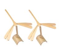 Giocattolo Equilibrista a Forma di Libellula in Bambù 2 Pezzi per Bambini | Apprendimento e Sviluppo Abilità, Gioco Creativo Educativo, Confezione Doppia, Adatto a Bimbi e Bebè