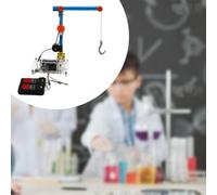 Giocattolo fai da te a forma di gru a torre, artigianato per studenti di età