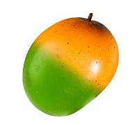 Giocattolo Fidget - a forma di mango che lievita lentamente, oggetto di gioco sensoriale con spremuta di frutta morbida con un design realistico, funzione di riduzione della pressione della ma