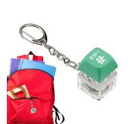 Giocattolo Fidget Chiave, Il pulsante del tasto si agita con la luce, Novità giocattoli stampati con caratteri cinesi, per casa, scuola, ufficio, appesi a borse e chiavi