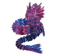 Giocattolo Fidget del drago con giunti flessibili, Drago articolato stampato in 3D | Giocattoli articolati per draghi - Modello Drago con giunti girevoli per ragazze, bambini, amici, bambini, famiglia