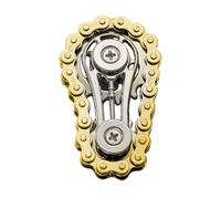 Giocattolo Fidget per Catena per Bici, Spinner Fidget per Catena con Pignone in Metallo con 2 Marce, Novità Giocattoli Antistress per Adulti e Adolescenti, Roba Interessante
