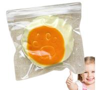 Giocattolo Fidget per Torta - Silicone 11X11X3Cm 180G | Palla antistress elasticizzata per compressione sensoriale e rimbalzo | Gioco da tavolo di decompressione per ragazzi, ragazze, bambini, in clas