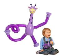 Giocattolo Giraffa Con Telescopica, 18 * 14 Cm In ABS Giocattolo Giraffa Telescopicoa, Può Essere Allungato E Deformato A Piacere, Non Si Rompe Se Torcito O Tirato
