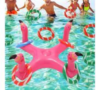 Giocattolo gonfiabile per il lancio dell'anello in piscina, gioco