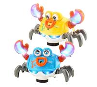 Giocattolo Granchio per Bambini,Attività Musicale Strisciante con Luce LED | Giocattoli granchio per bambini,Per Ragazza Ragazzo Asilo Educativo Apprendimento Compleanno