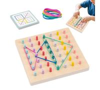 Giocattolo Impilabile - Set Puzzle Con Mollette In Legno | Gioco Di Ordinamento Geometrico Dei Colori, Kit Di Attività Di Apprendimento Cognitivo, Educativo Di Allenamento Del Cervello Per Gio