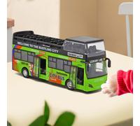 Giocattolo in Autobus a Due Piani a Due Piani con Luci E Suoni a Porte Aperte in