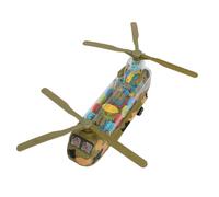 Giocattolo in Elicottero Trasparente Illuminato con Luci a LED e Suoni per Giochi Educativi per Bambini, 1 Giocattolo in Elicottero da Trasporto, Realizzato in ABS