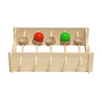 Giocattolo In Legno A Forma Di Sfera Per L'Infanzia,Gioco da Tavolo Educativo per l'Apprendimento,Giocattolo Educativo in Legno per Apprendimento | per Ragazzi, Ragazze, Figli, Figlie, Bambini, Famigl