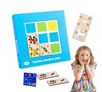 Giocattolo in legno abbinato, giocattolo adatto per bambini - Giocattolo colorato con stencil, stencil per allenare la percezione del colore per sale attività, aula