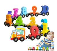 Giocattolo In Legno | Giocattolo Educativo Magnetico Per La Prima Infanzia - Gioco Didattico Numeri E Colori Per Bambini 1 3 Anni Idea Regalo Compleanno Calza Natale Regalino Festa Aula