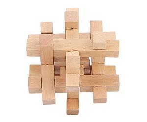 Giocattolo in legno per sport di pensiero interlock cerebrale, gioco logico, giocattolo intelligente, per adulti e bambini, allenamento della pazienza, allenamento della memoria, in legno di qualità