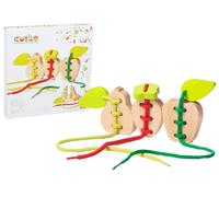 Giocattolo in legno su corda Cubika Frutta pera mela fragola