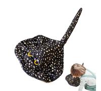 Giocattolo in peluche di pesce - realistico animale marino, bambola morbida | Stingray imbottito per bambini piccoli adulti | giocattolo educativo per l'educazione, morbida decorazione domestica