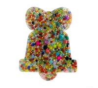 Giocattolo in silicone per alleviare lo stress con cuscinetto sensoriale progettato per imitare la consistenza della pelle per migliorare la concentrazione e la pazienza, adatto per gestire le