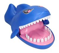 Giocattolo ingannevole degli Squali per spaventare,Giocattolo del Dito del morso di squalo, Gioco del morso Che morde Il Dito Che preme i Denti dello squalo Giocattoli del Trucco con risate Leggere p
