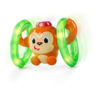 Giocattolo interattivo Bright Starts Roll & Glow Monkey con effetti luminosi e sonoro
