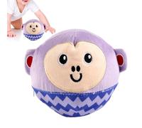 Giocattolo Interattivo Con Palla Di Peluche Musicale | Giocattolo Educativo Per Bambini Alimentato A Batteria Con Canto E Rimbalzo | Palla Di Peluche Parlante Attivata Dal Movimento | Gioco Sensoriale