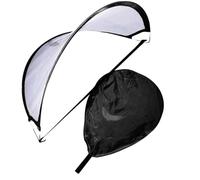 Giocattolo interattivo con rete for allenamento all'aperto, porta da calcio pieghevole for bambini per interni(Black)