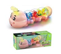 Giocattolo Interattivo Luminoso e Musicale a Crawler a Seguilo, Simulatore Sonoro per il Tummy Time, Bolletta Musicale per Bambini Piccoli, Regalo Montessori Educativo per Bambini e Bambine