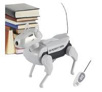 Giocattolo Interattivo Per Cane Robot - Abs Smart 15 × 11,5 × 7 Cm Giocattolo Per Animale Domestico | Cucciolo Robot Rc Intelligente Ballando Con Occhi LED, Per Famiglia, Amici, Giovani, Nfants, Il