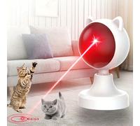 Giocattolo interattivo per gatti con puntatore laser - Ricaricabile USB, portatile o da tavolo, interruttore timer automatico, divertimento senza fine Tagli UnicaABS