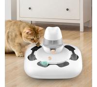 Giocattolo interattivo per gatti piastra di alimentazione per cani gioco Predator Bowl Puzzle Slow Food Training ricarica USB gatti cibo giocattolo forniture per animali domestici W