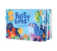 Giocattolo interattivo per la promozione della prima infanzia, gioco educativo per bambini prescolari, esperienza sensoriale a partire dai tre anni, ideale per compleanno, Natale in viaggio (B, taglia