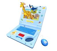 Giocattolo interattivo per laptop per bambini con luce e musica per l ' apprendimento precoce e gioco educativo Giocattolo per la motricità fine della macchina per l ' apprendimento in età prescolare