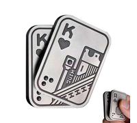 Giocattolo magnetico, cursore per push pull, 1,73x1,3x0,8 cm Giocattolo rilassante con movimento morbido, robusto strumento in metallo, giocattoli tascabili dal design compatto, antistress per ae