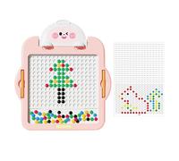 Giocattolo magnetico da disegno | ABS, 13,2 x 1,7 x 15,1 in, Astronaut/Rabbit/Duck | Beads, Patterns, Pens Included | Educational Toy For 3-6 Year Old Boys & Girls